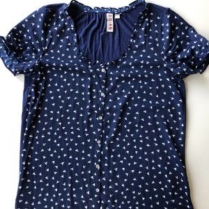 Anthropologie brand/Dolan top